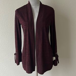 Charter club red cardigan